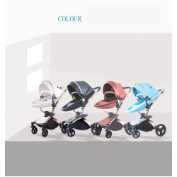 Fast and Free Shipping Aulon Baby Stroller 2 in 1 High land-scape Pram New Carriage